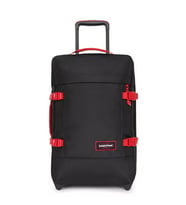Eastpak Kabin Boy Valiz – Ultra Hafif, Geniş Hacimli, Dayanıklı Kumaş, Sessiz Tekerlekli EK00061L4W51 (Siyah)
