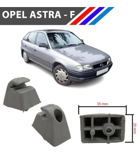 Opel Astra F Güneşlik Ayağı Gri Renk 2 Adetli Set 1991 - 2001 M1797-1