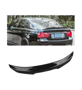 Bmw E90 2006.2012 3.seri Uyumlu  Parlak Siyah M4 Spoiler
