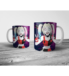 Pixxa Harley Quinn Kupa Bardak Model 4