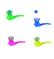 Oyuncak Uçan Top üflemeli 4 lü set 10 cm