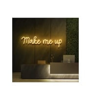 Make Me Up Yazılı Neon Tabela