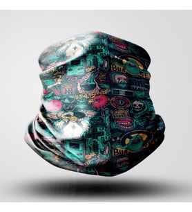 Bandana Buff Blind Kartlıklı - Universal (Şeffaf)