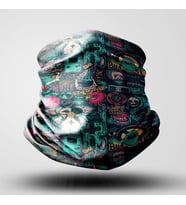 Bandana Buff Blind Kartlıklı - Universal (Şeffaf)