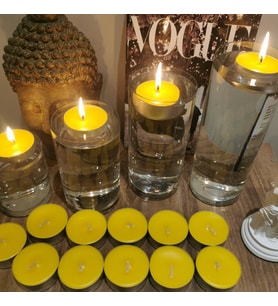 İV candles SİNEKSAVAR 24'LÜ BÜYÜK TEALİGHT MUM