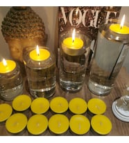 İV candles SİNEKSAVAR 24'LÜ BÜYÜK TEALİGHT MUM