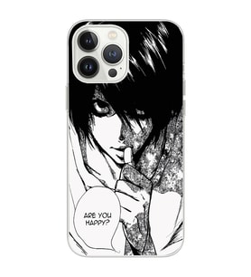 Iphone 12 Pro Uyumlu Death Note Tasarımlı Şeffaf Telefon Kılıfı