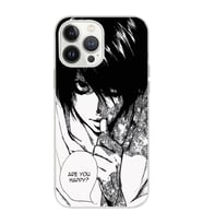 Iphone 12 Pro Uyumlu Death Note Tasarımlı Şeffaf Telefon Kılıfı