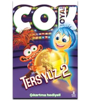 Ters Yüz 2 - Çok Boya! Çıkartmalı Dev Boyama Kitabı