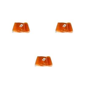 Plastik Şeffaf Turuncu Sup Kaşık - Tatlı Dondurma Kaşığı - 12.5 Cm. - 50 Adetlik 3 Paket