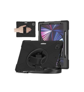 Apple iPad Pro 12.9 (2020) Kılıf Amazing Tablet Kapak - Siyah