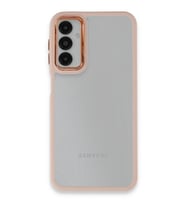 Durukar® Samsung Galaxy A14 4G Kılıf Dora Kapak - Pudra