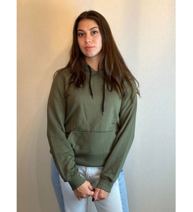 Yeni Sezon Sweetshirt Kapüşonlu Unisex (Haki)