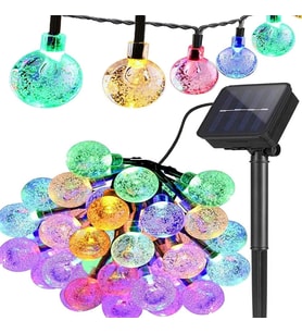 7m 50 Led Rgb Solar