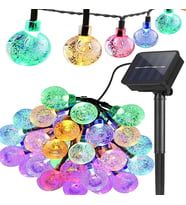 7m 50 Led Rgb Solar