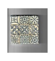 Doğal Taş Dekoratif Banyo Gider Kapağı Süsü 10x10 Cm