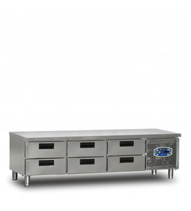 Dampak CİHAZ Altı 6 Çekmeceli Buzdolabı 269 Litre 200 x 70 x 60 (cm)