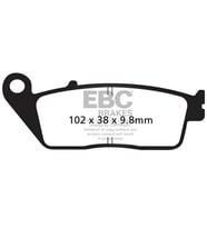 Ebc Fren Balatası SFA196 X-Max 250 10-17 Forza 250 18-21 X-Max 400 X-City Nc750 Fjs400 600 014