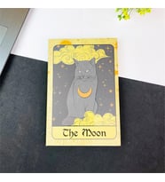 The Moon Kedi Tasarımlı Lastikli Defter
