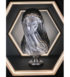 Mariam 'Silver' Dekoratif Heykel, Pop Art Roma Yunan Heykelleri