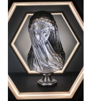Mariam 'Silver' Dekoratif Heykel, Pop Art Roma Yunan Heykelleri