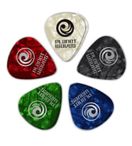 Planet Waves 1CAP2-10 Pena Light Assorted Pearl (10'lu Paket)  Sedefli Karışık - Esnek - Şık