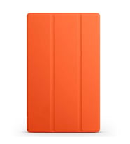 Lenovo M10 TB-X306F Gen.2 Standlı Tablet Kılıf Smart Cover Kılıfı (Turuncu)
