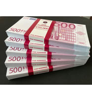 YENİ BASKI 5 DESTE 500 EURO GEÇERSİZ EĞLENCE OYUN ŞAKA  DÜĞÜN PARASI