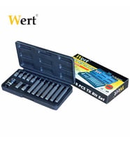 WERT 2243 Torx Bits Uç Seti, 15 Parça (Karışık)