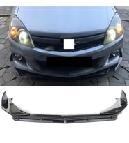 Opel Astra H Ön Lip Parlak Siyah 3 Prç Brabus Kırılmaya Dayanıklı ABS