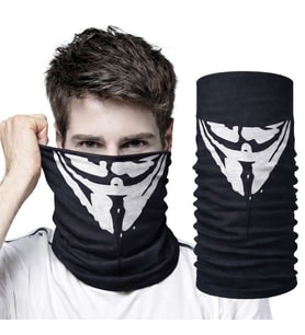 Vendetta Maskesi Desenli Baf Bandana? Çok Amaçlı Yüz Boyunluk Bandana 4 No