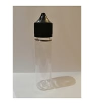60ml Şeffaf Gorilla Şişe Beyaz Kapak,plastik Şişe,boş Şişe,likit Şişesi,50 Adet