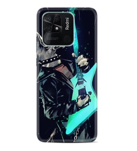 Xiaomi Poco X3 Pro M4 Pro X4 Pro C40 10C Kılıf Desenli Silikon Dog Guitar 1789