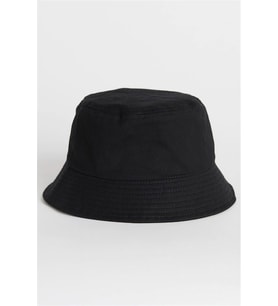 Uv Korumalı Siyah Bucket Şapka Unisex