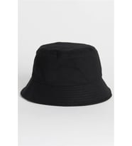 Uv Korumalı Siyah Bucket Şapka Unisex