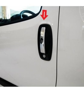 DOBLO 2 4 KAPI KOLU KROM 2010 2011 2012 2013 2014 2015 2016 2017