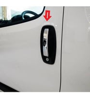 DOBLO 2 4 KAPI KOLU KROM 2010 2011 2012 2013 2014 2015 2016 2017