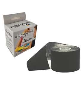 Kinezyobant Sporcu Bandı Kinesio Tape 5 Metre*5cm Siyah Renk