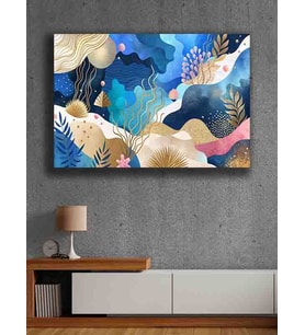Koç stüdyo Modern tasarım kanvas tablo 50x70 (Çok Renkli)