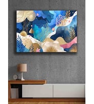Koç stüdyo Modern tasarım kanvas tablo 50x70 (Çok Renkli)