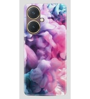 Vivo Y27 Kılıf Desenli Silikon Pink Cloud 1305