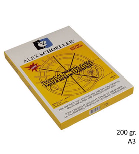 Alex Schoeller Teknik Resim Kağıdı 200 gr. A3 100'lü Paket 