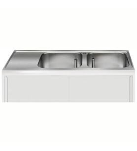 Electrolux Professional T2VI60/50D 2 Evyeli Üst Tabla,damlalık Solda-1800mm ,855237