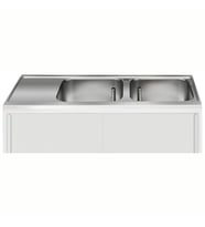 Electrolux Professional T2VI60/50D 2 Evyeli Üst Tabla,damlalık Solda-1800mm ,855237