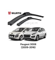 Peugeot 3008 Muz Silecek Takımı Dört Mevsim (2009-2016) 2'li