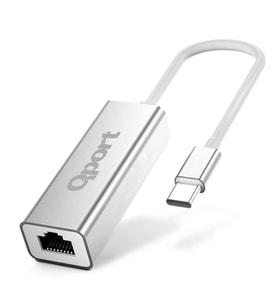 QPORT Q-TR45 TYPE-C TO RJ45(GİGABİT)NETWORK ÇEVİRİCİ