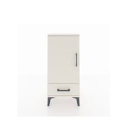 Arges Komodin 3 Raflı Tek Çekmeceli Tek Kapaklı 44x30x96 Aytaşı-Aytaşı