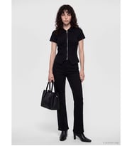 LCW Jeans Siyah Flare Kadın Jean Pantolon