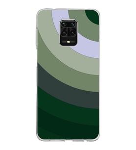 Xiaomi Redmi Note 9 Pro Uyumlu Kapak Renk Cümbüşü Tasarımlı Şeffaf Silikon Kılıf