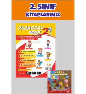 2.Sınıf Paragraf Öğreten Kitap Konu Anlatımlı Paragraf Max